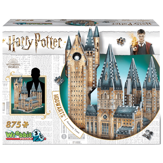 3D Harry Potter Hogwarts Torre Astronómica Rompecabezas 3D (