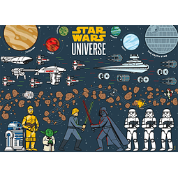 Star Wars Universo de Star Wars Rompecabezas de 100 piezas p