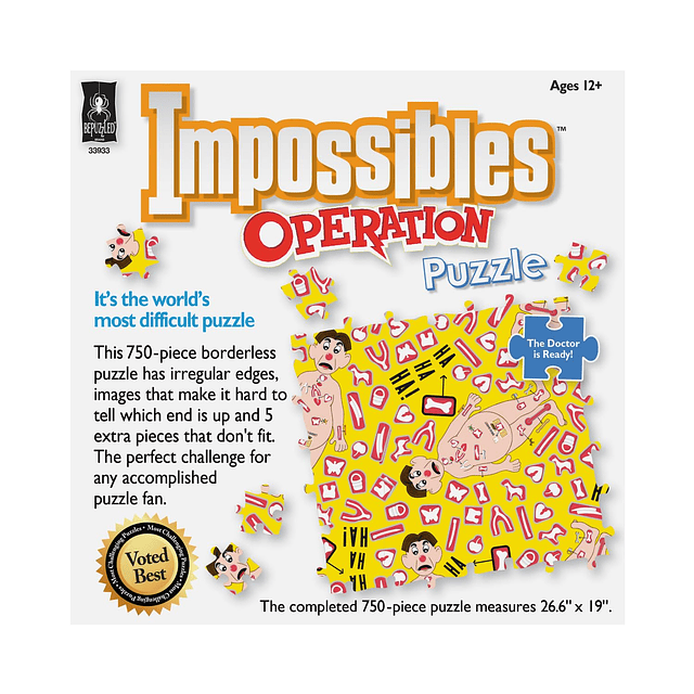 BePuzzled, Hasbro Impossibles Puzzle con imágenes del clásic