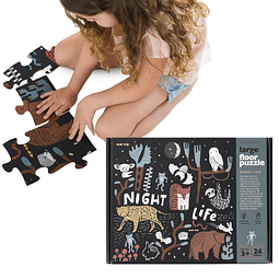 Night Life Floor Puzzle Rompecabezas gigante de piso para ni