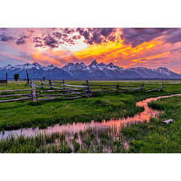 Grand Teton Rompecabezas de 1000 piezas Rompecabezas único y