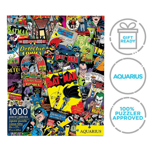 DC Comics Puzzle Batman Collage (rompecabezas de 1000 piezas