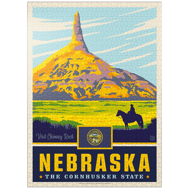 MyPuzzle Nebraska: The Cornhusker State Rompecabezas premium