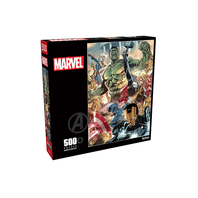 Marvel Avengers World #14-Rompecabezas de 500 piezas para ad