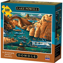 Rompecabezas Dowdle Lago Powell 500 piezas