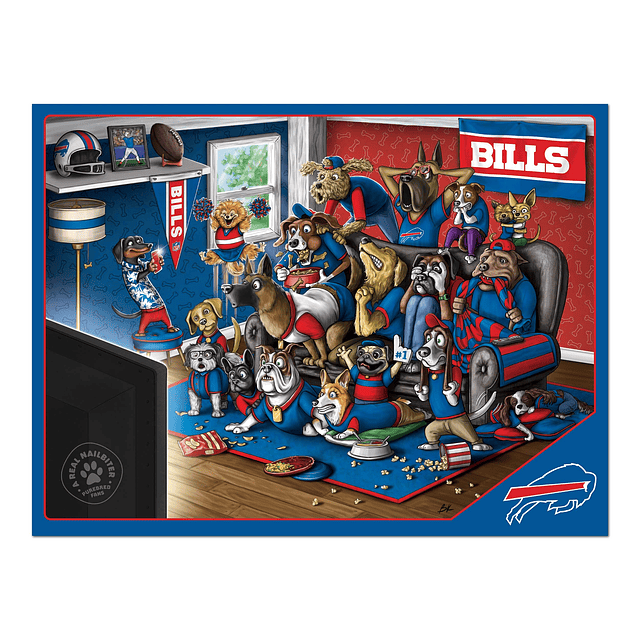 NFL Buffalo Bills Purebred Fans Rompecabezas de 500 piezas: