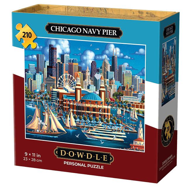 Dowdle Personal Puzzle Muelle de la Marina de Chicago 210 pi