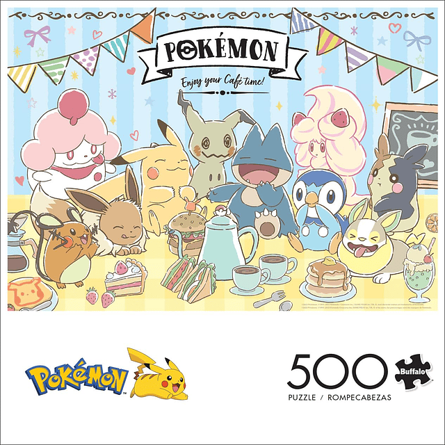 Pokémon Pokemon Café Rompecabezas de 500 piezas para adultos