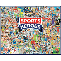 Sports Heroes Rompecabezas de 1000 piezas