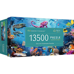 Dive into Underwater Paradise 13500 Jigsaw Puzzle Prime 78"x