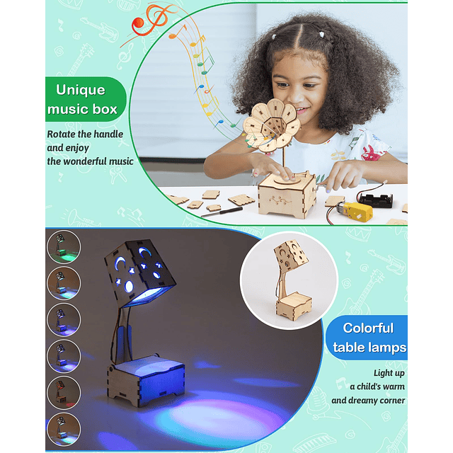 Kits STEM para niños de 8 a 10 a 12 años, kits de ciencia 6