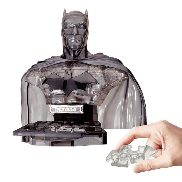 Eaglemoss DC Rompecabezas 3D de 72 piezas | Color cristal