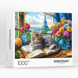 Rompecabezas de 1000 piezas Puzzles para adultos Gatos Gatit