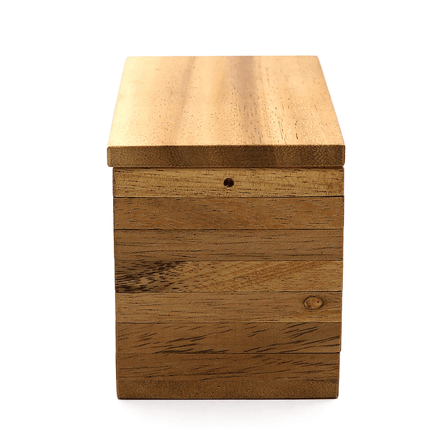 Jigsaw Safe Box Caja secreta para rompecabezas de madera con