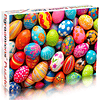 Puzzle-Huevos de Pascua coloridos-1000 piezas degradado colo