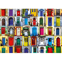 Doors of the World Puzzle Rompecabezas de 1000 piezas únicas