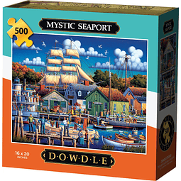 Dowdle Jigsaw Puzzle Puerto marítimo místico 500 piezas