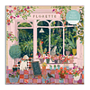 Florette Puzzle, 500 piezas, 20" x 20" Rompecabezas floral c