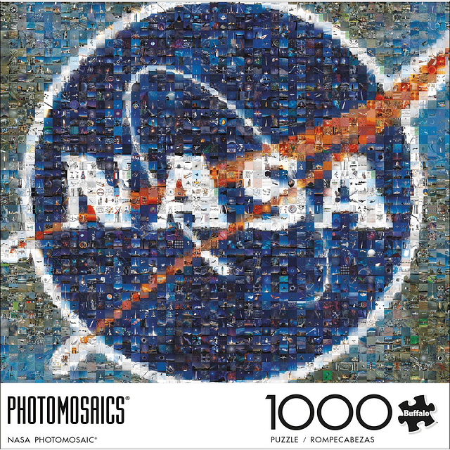 NASA Fotomosaico de la NASA Rompecabezas de 1000 piezas para