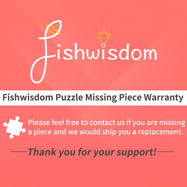 Fishwisdom Rompecabezas de 300 piezas para adultos, adolesce