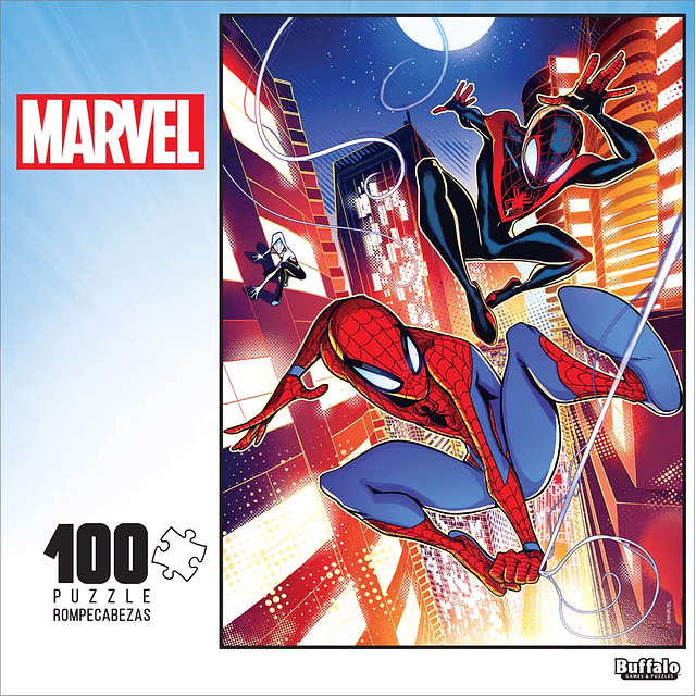 Marvel Marvel Action: Spider-Man #1 Rompecabezas de 100 piez