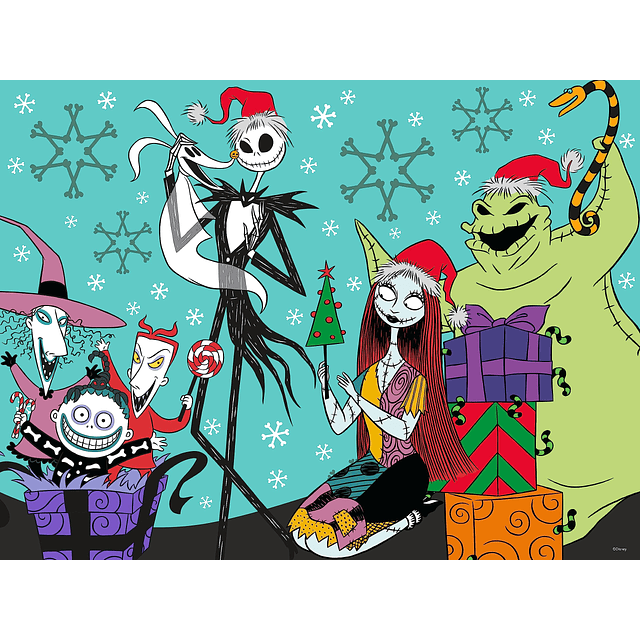 Disney Pesadilla antes de Navidad de Tim Burton Fiesta de Na