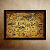 Rompecabezas de 1000 piezas del mapa de Hyrule de The Legend