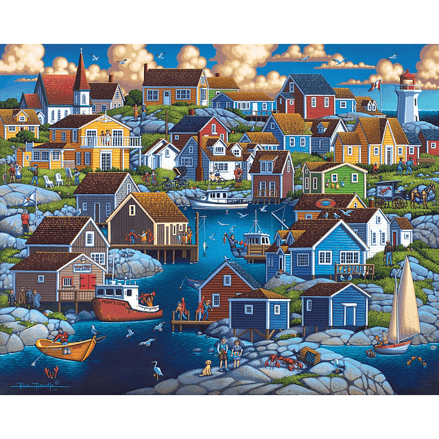 Peggy's Cove Puzzle (1000 piezas)