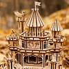 Dragon Castle Rompecabezas 3D de madera móviles para adultos