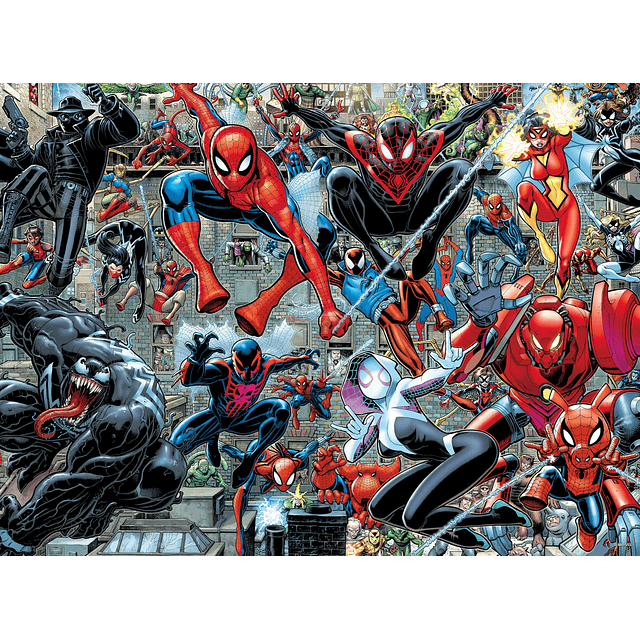 Marvel Spider-Verse Rompecabezas de 1000 piezas para adultos