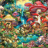 Aimee Stewart Picnic en Merry Mushroom Village Rompecabezas