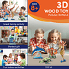 Paquete de rompecabezas de madera 3D DIY Kits de construcció