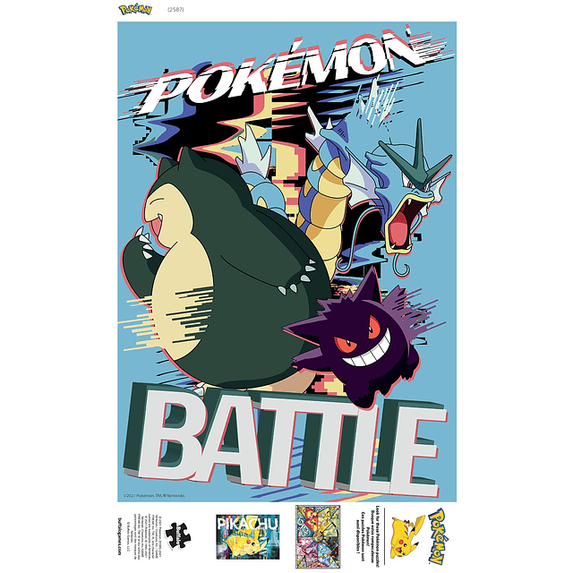 Pokémon Pokemon Battle Distortion Rompecabezas de 300 piezas