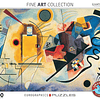 Gelb Rot Blau de Kandinsky Puzzle de 1000 piezas