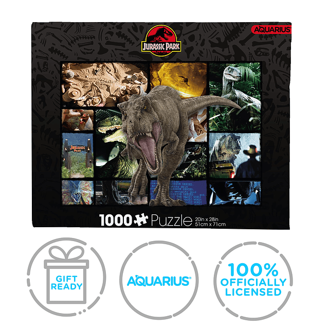 Jurassic World Collage Puzzle (rompecabezas de 1000 piezas)