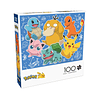 Pokémon Kanto Holiday Rompecabezas de 100 piezas para famili