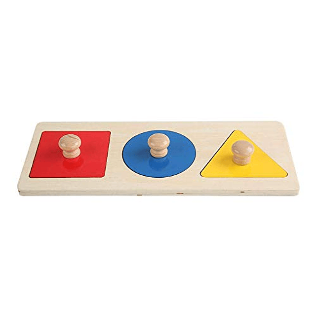 First Jumbo Knob Rompecabezas con forma de madera para niños