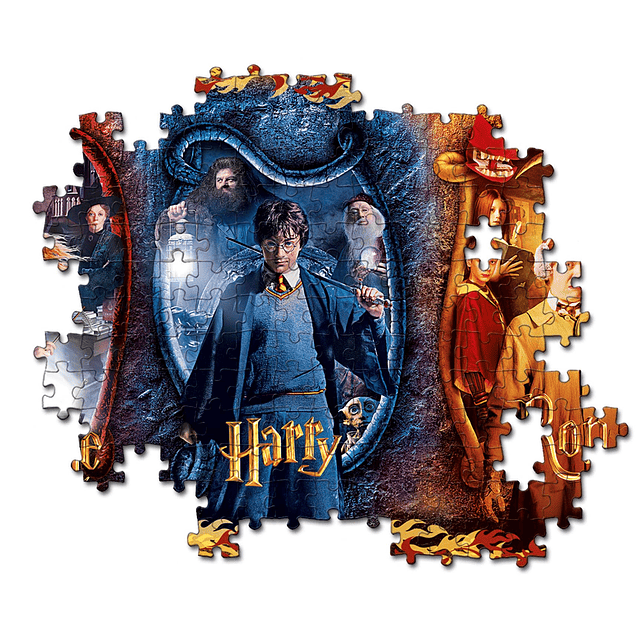 61885 61885-Jigsaw Harry Potter-104 Piezas, Puzzle para Niño