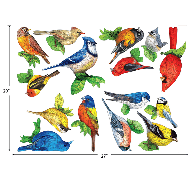 Miniforma Songbirds II Rompecabezas de 500 piezas para adult