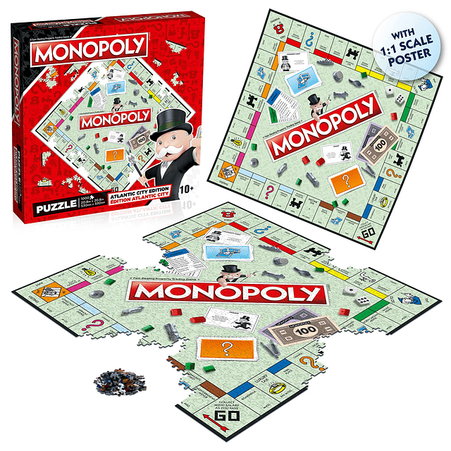 Monopoly Clásico 1000pc