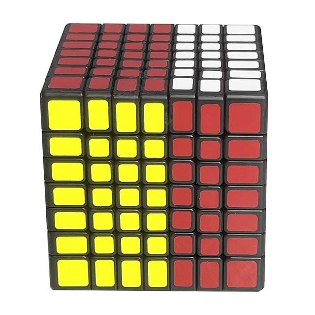 Rompecabezas de cubo de velocidad 7x7 de