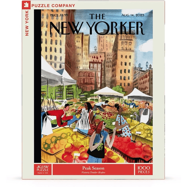 Temporada alta del New Yorker Rompecabezas de 1000 piezas pa