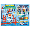 San Francisco to Go Puzzle, 36 piezas, edades 3+, coloridas