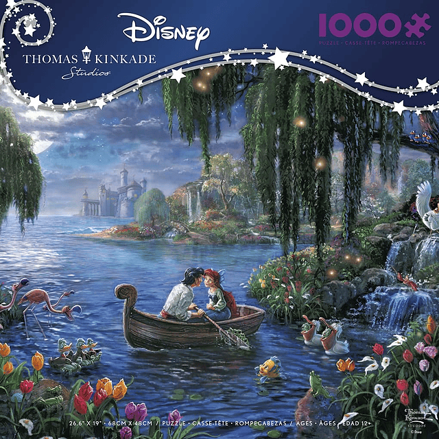 Disney Thomas Kinkade La Sirenita II Puzzle de 1000 piezas