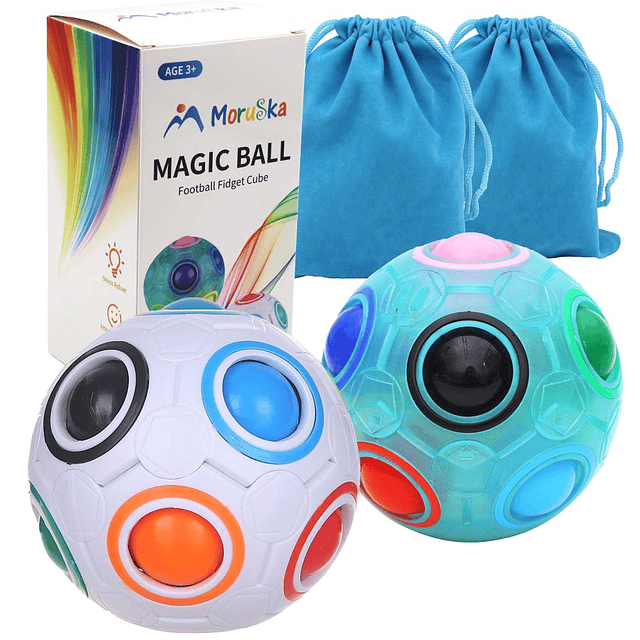 Rainbow Puzzle Ball Cube Magic Rainbow Ball Puzzle Cambio de