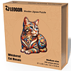 El Original Puzzle de Madera para Adultos | Mosaico de gato