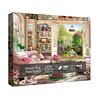 Tea Time Cabin Puzzle 1000 Piezas para Adultos, Libro Cozyti