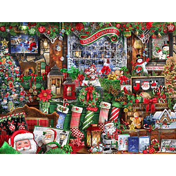 Christmas Collectibles Jigsaw Puzzle de 550 piezas, divertid