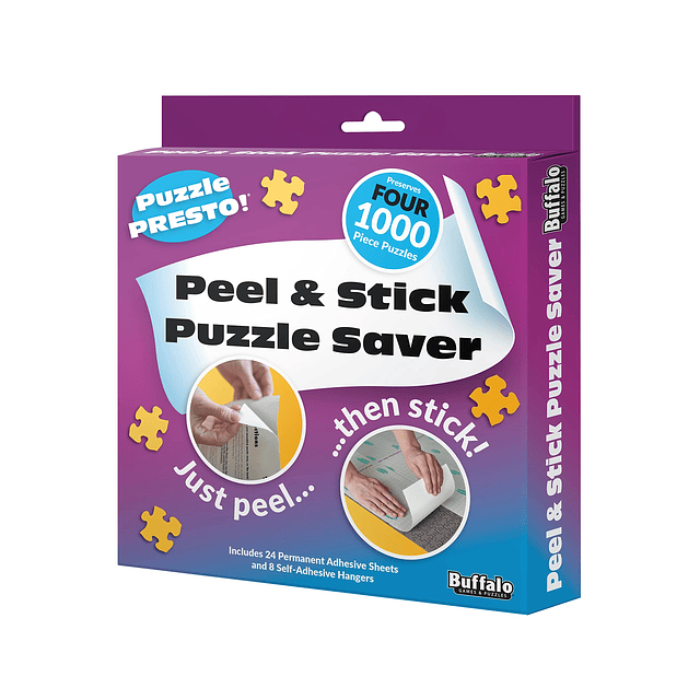 (Paquete de 4) Rompecabezas ¡Presto! Peel & Stick Puzzle Sav