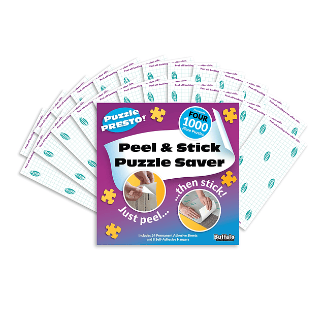 (Paquete de 4) Rompecabezas ¡Presto! Peel & Stick Puzzle Sav